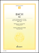 cover Air Viola and Piano cover